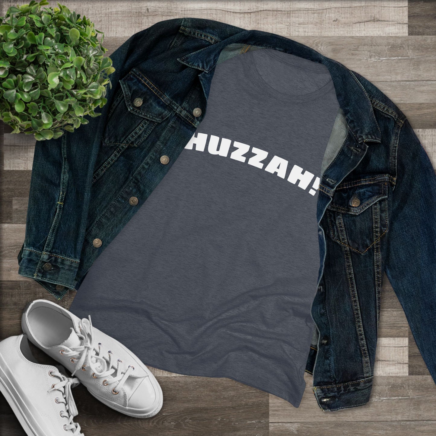 Michigan Renaissance Festival Huzzah Women's Triblend Tee