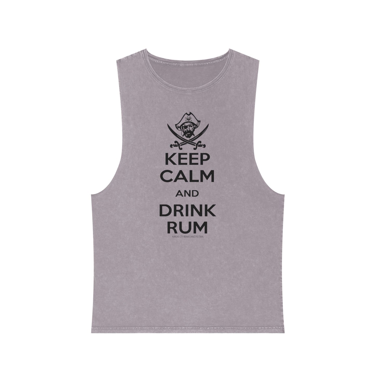 Michigan Renaissance Festival  Keep Calm Drink Rum Tank Top, Unisex Summer Shirt