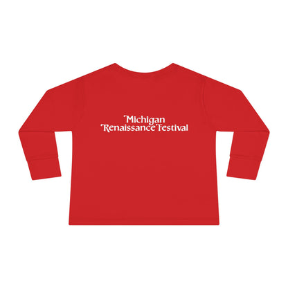 Michigan Renaissance Festival Viking Toddler Long Sleeve Tee