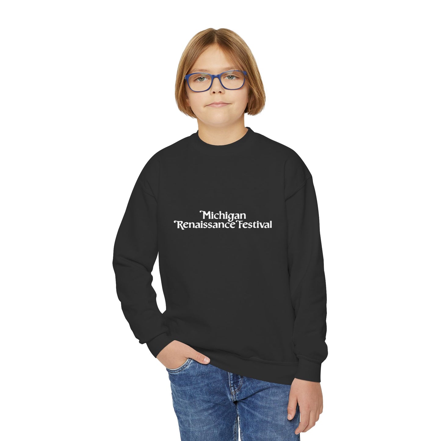 Michigan Renaissance Festival Youth Crewneck Sweatshirt