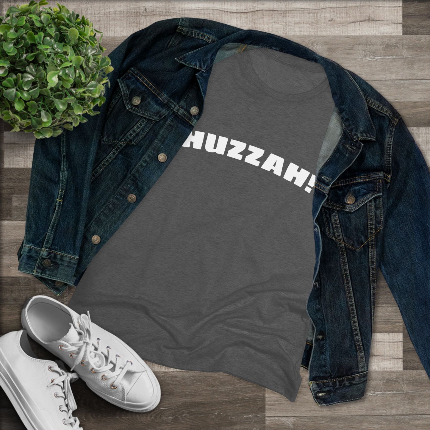 Michigan Renaissance Festival Huzzah Women's Triblend Tee
