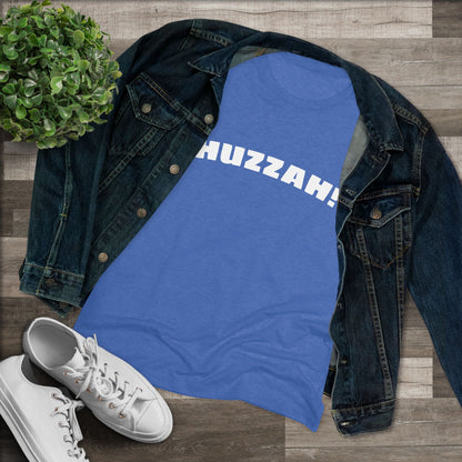 Michigan Renaissance Festival Huzzah Women's Triblend Tee