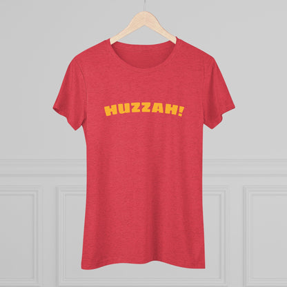 Michigan Renaissance Festival Huzzah Women's Triblend Tee