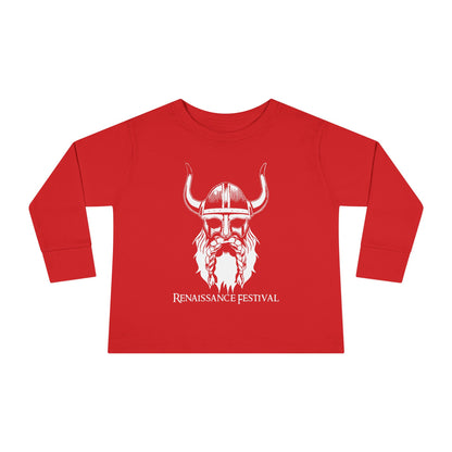 Michigan Renaissance Festival Viking Toddler Long Sleeve Tee