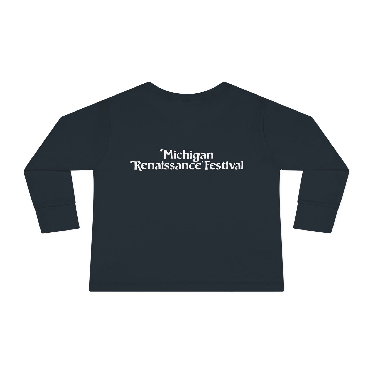 Michigan Renaissance Festival Viking Toddler Long Sleeve Tee