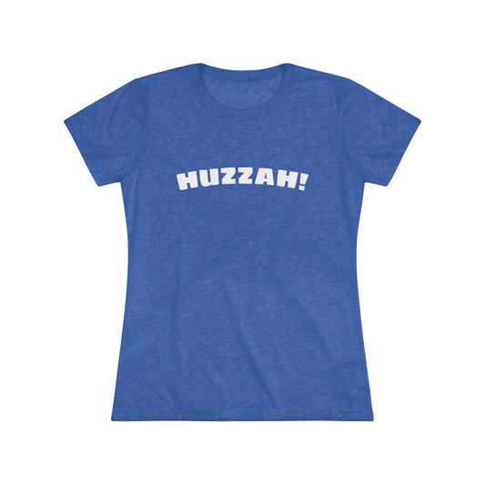Michigan Renaissance Festival Huzzah Women's Triblend Tee