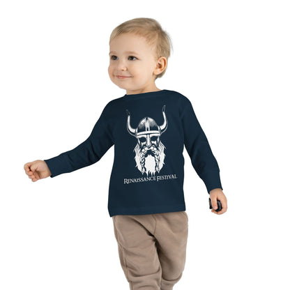 Michigan Renaissance Festival Viking Toddler Long Sleeve Tee