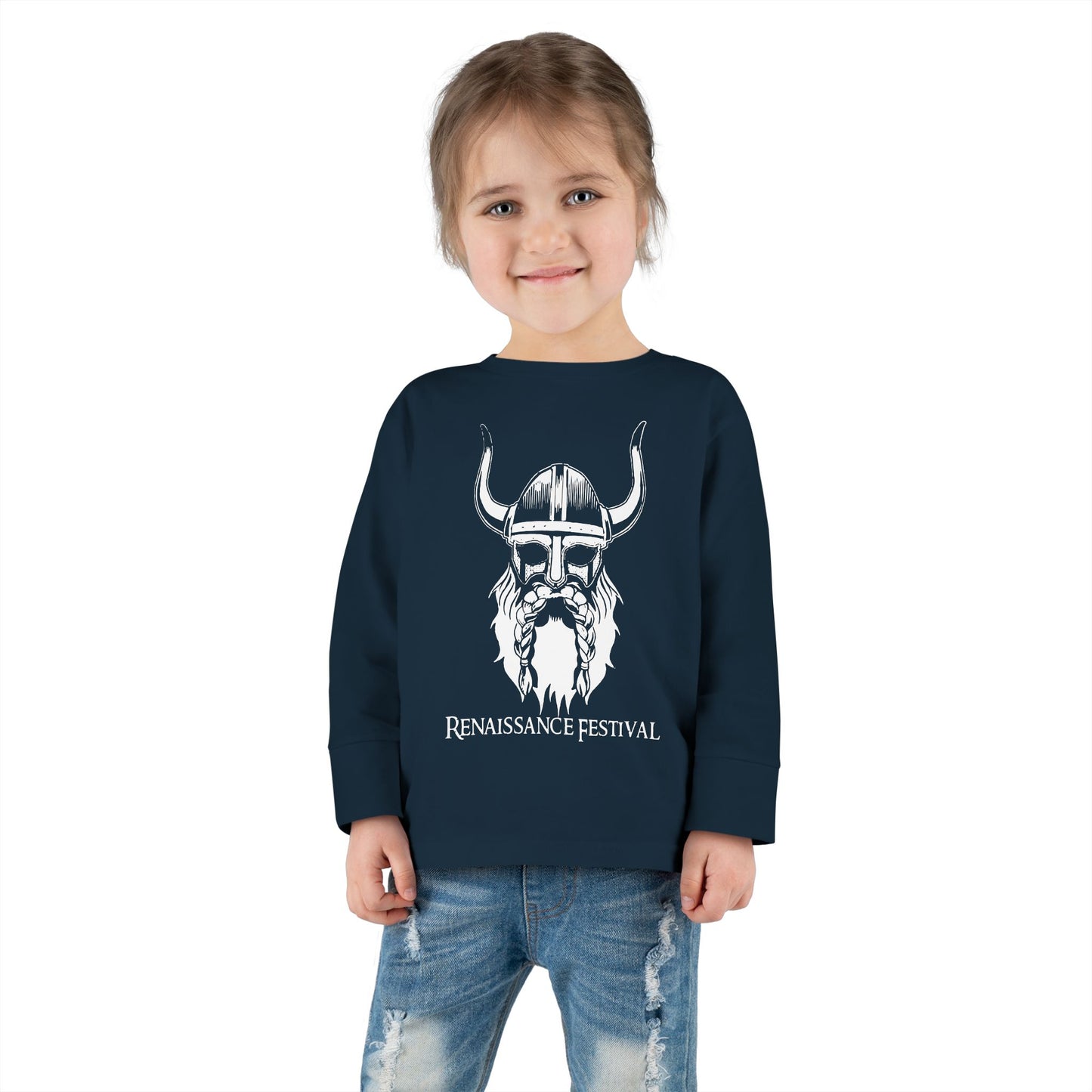Michigan Renaissance Festival Viking Toddler Long Sleeve Tee