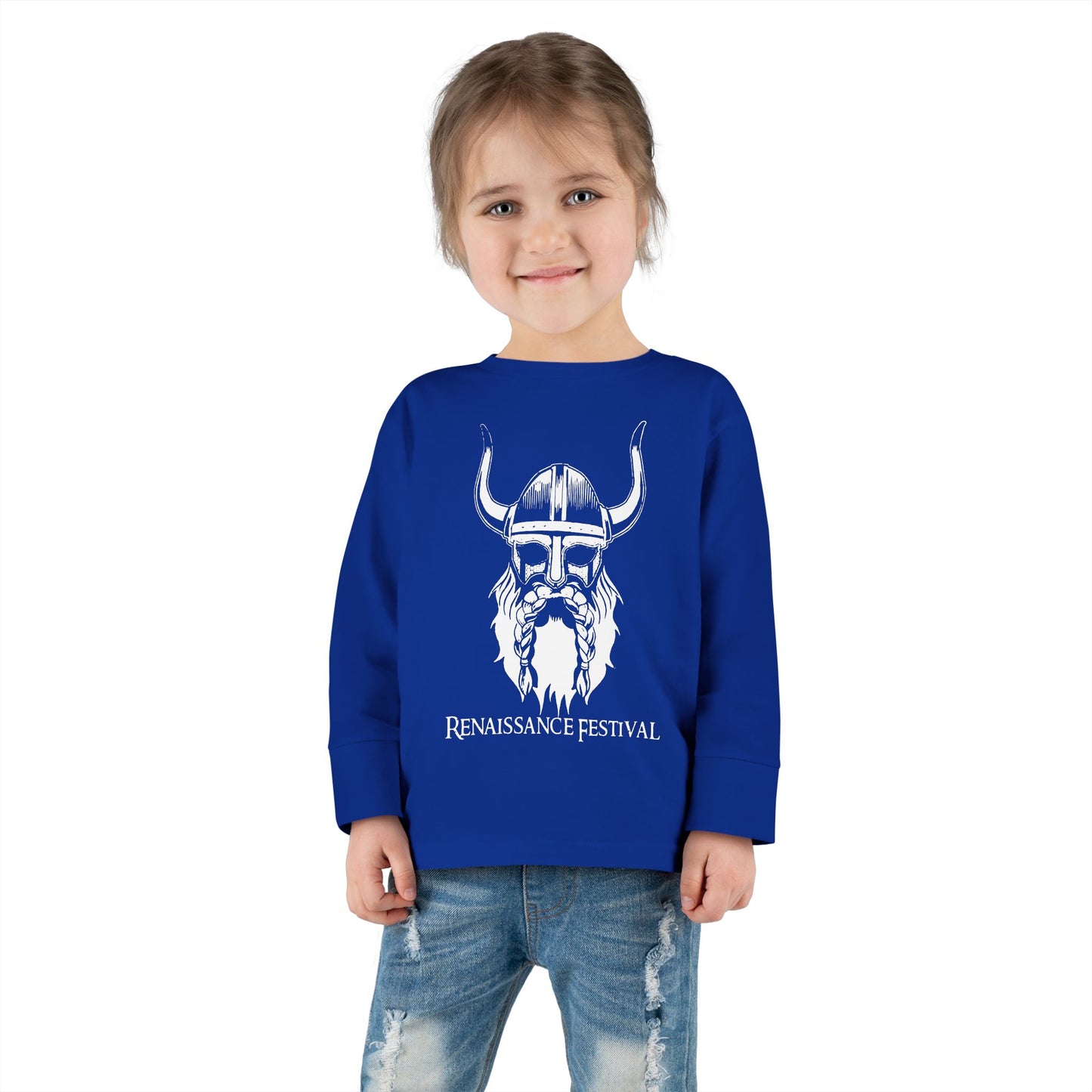 Michigan Renaissance Festival Viking Toddler Long Sleeve Tee