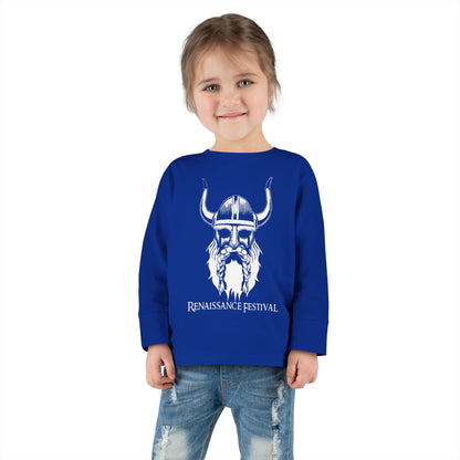 Michigan Renaissance Festival Viking Toddler Long Sleeve Tee
