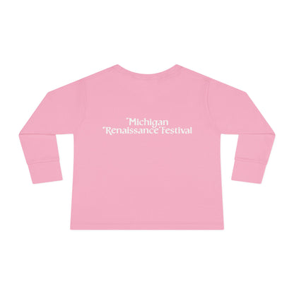 Michigan Renaissance Festival Viking Toddler Long Sleeve Tee