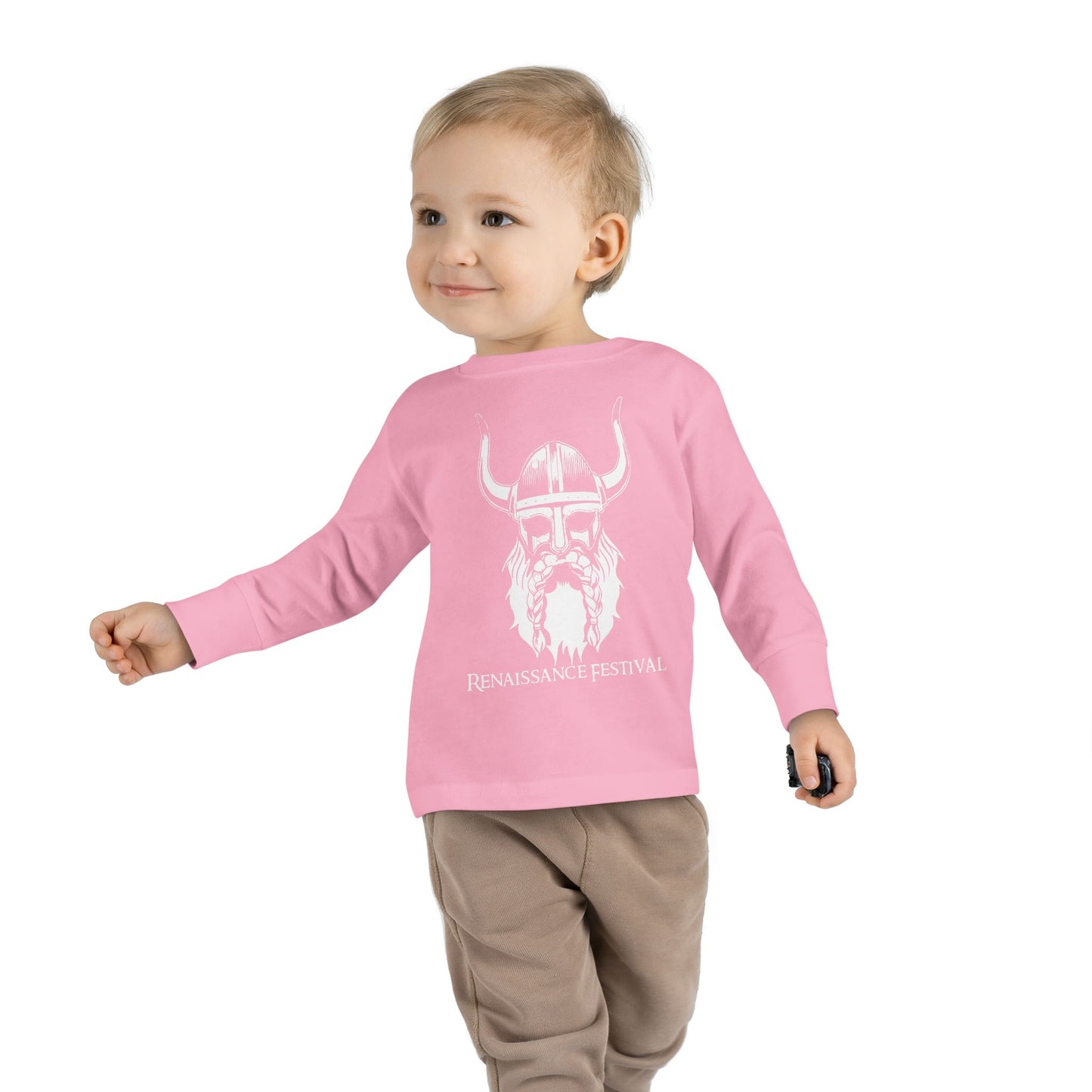 Michigan Renaissance Festival Viking Toddler Long Sleeve Tee