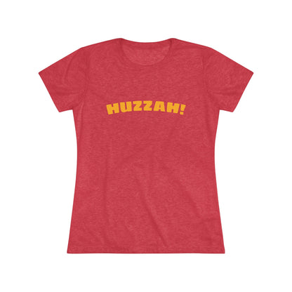 Michigan Renaissance Festival Huzzah Women's Triblend Tee