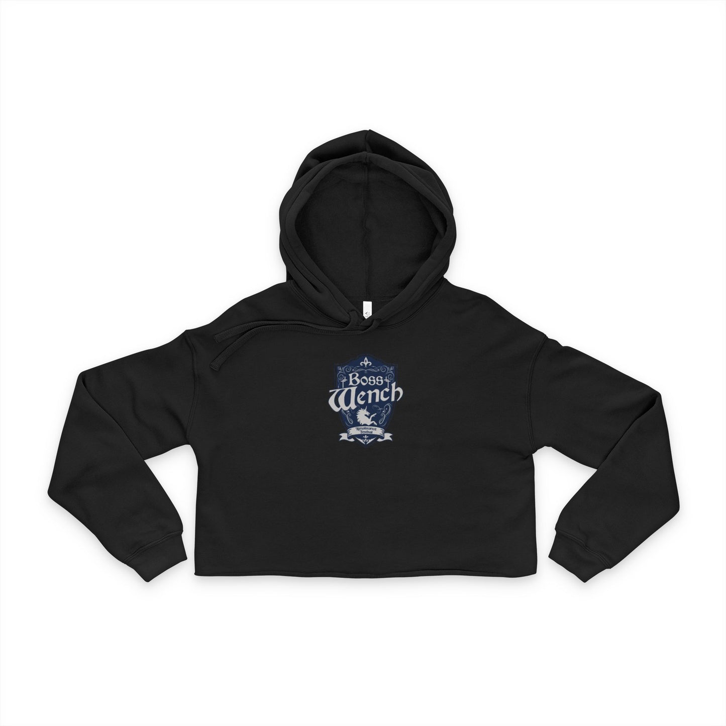Women's Cropped Hoodie - Boss Wench