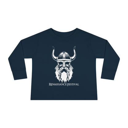 Michigan Renaissance Festival Viking Toddler Long Sleeve Tee