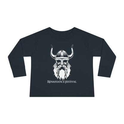 Michigan Renaissance Festival Viking Toddler Long Sleeve Tee