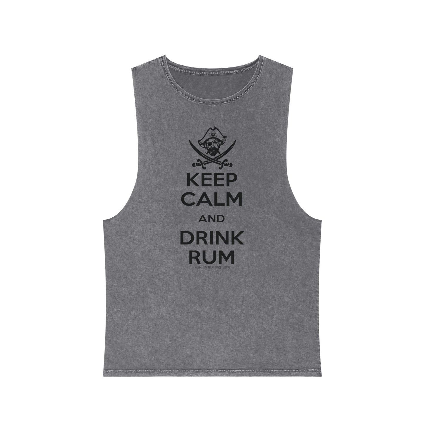 Michigan Renaissance Festival  Keep Calm Drink Rum Tank Top, Unisex Summer Shirt