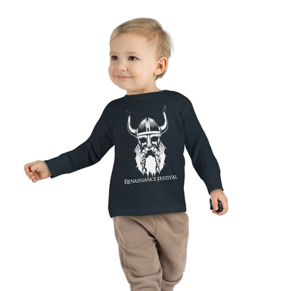 Michigan Renaissance Festival Viking Toddler Long Sleeve Tee