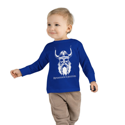 Michigan Renaissance Festival Viking Toddler Long Sleeve Tee