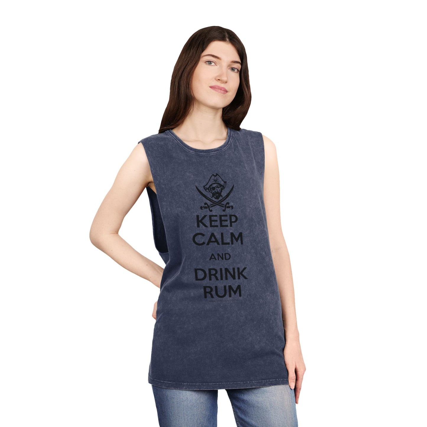 Michigan Renaissance Festival  Keep Calm Drink Rum Tank Top, Unisex Summer Shirt