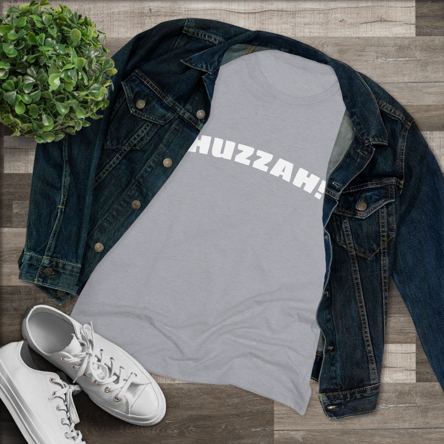 Michigan Renaissance Festival Huzzah Women's Triblend Tee